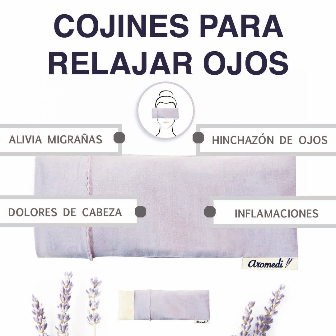 Cojín Ojos Relax Colores